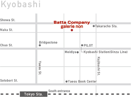 Kyobashi map